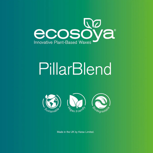 EcoSoya Pillar Blend - Soy Wax Pellets / Flakes - Various Sizes